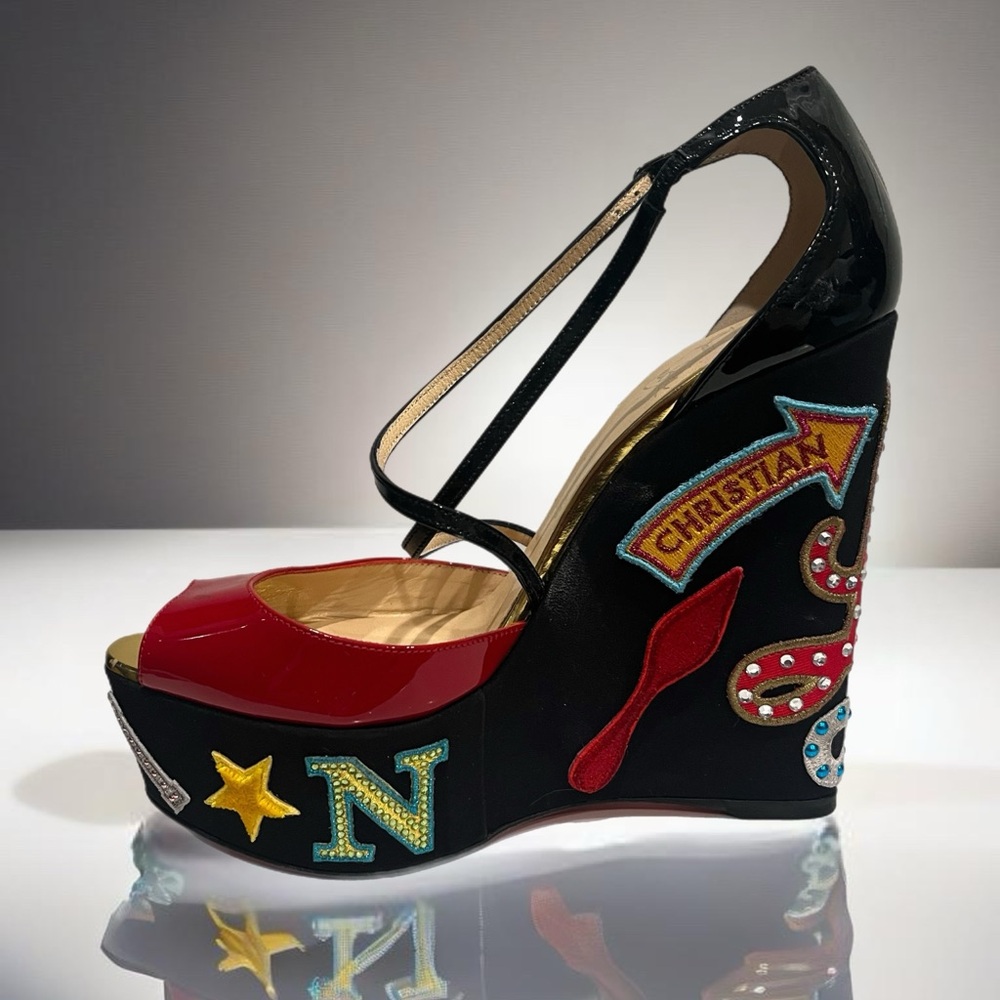 Christian Louboutin Signature wedge sandals